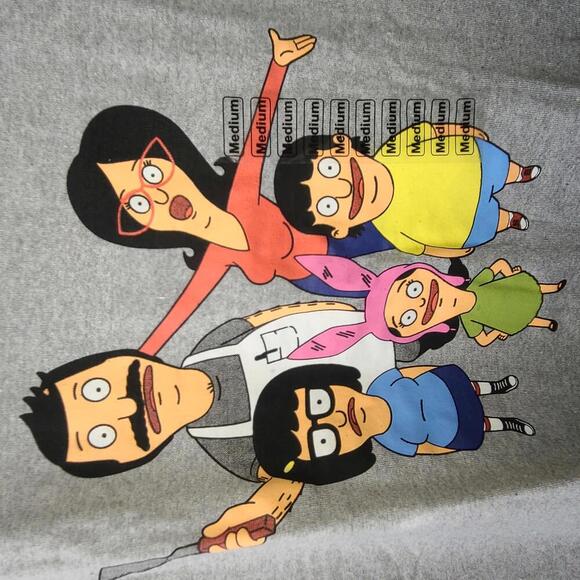Bob's Burgers Family Graphic Tee - Size Medium - Picture 3 of 5